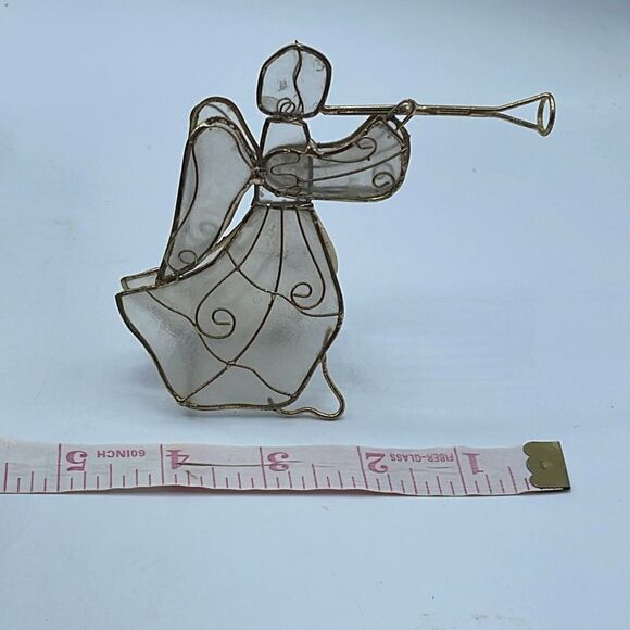 Vintage Capiz shell Angel table top ornament. - Picture 6 of 6